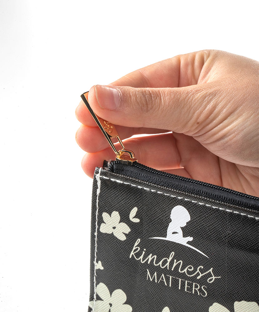 Kindness Matters Zip ID Holder